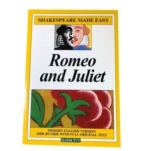 Shakespeare Made Easy Romeo & Juliet Modern English Side-By-Side Full Original